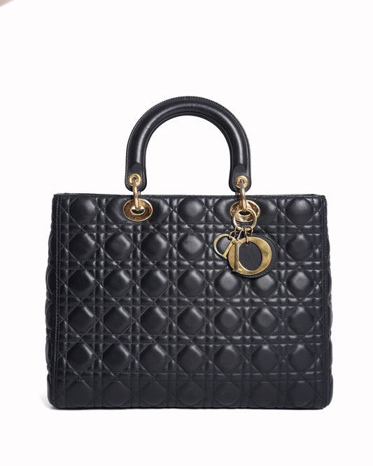 Dior Lady Dior Handbag - Rovelle Bags