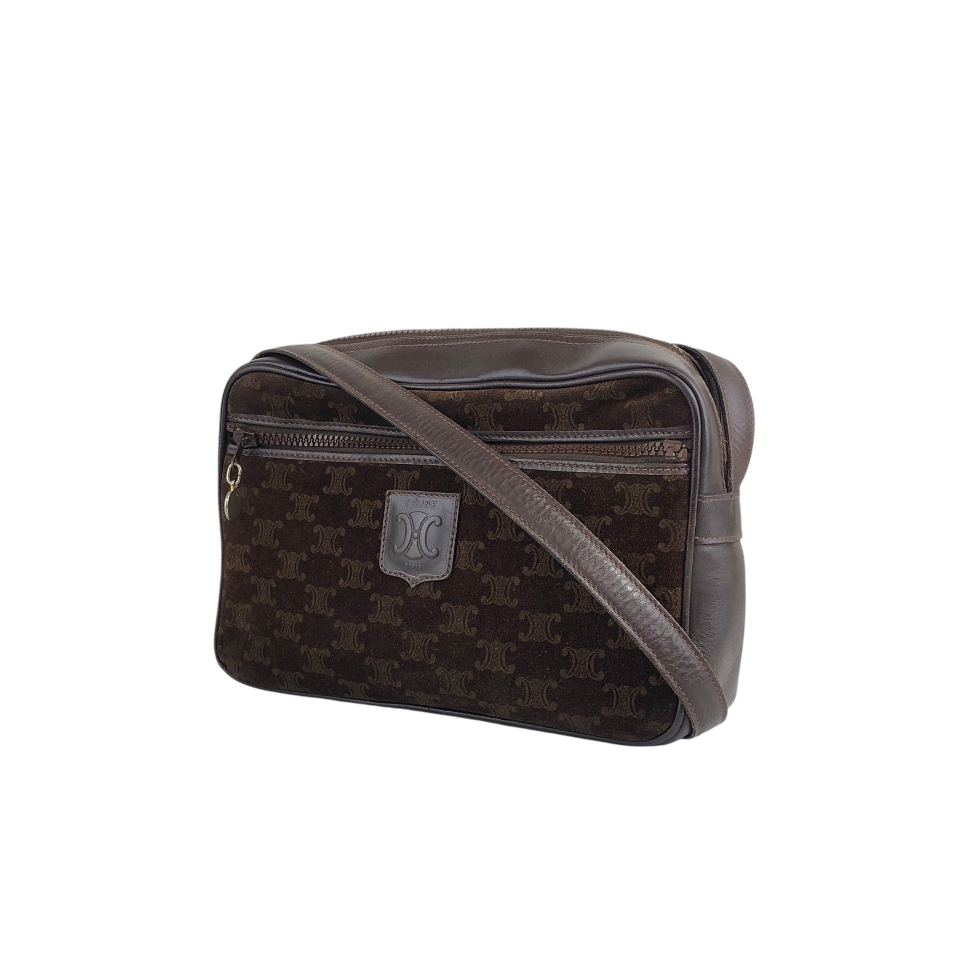 CELINE Shoulder bag Brown sckbvj
