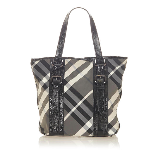 Burberry Check Tote - Rovelle Bags