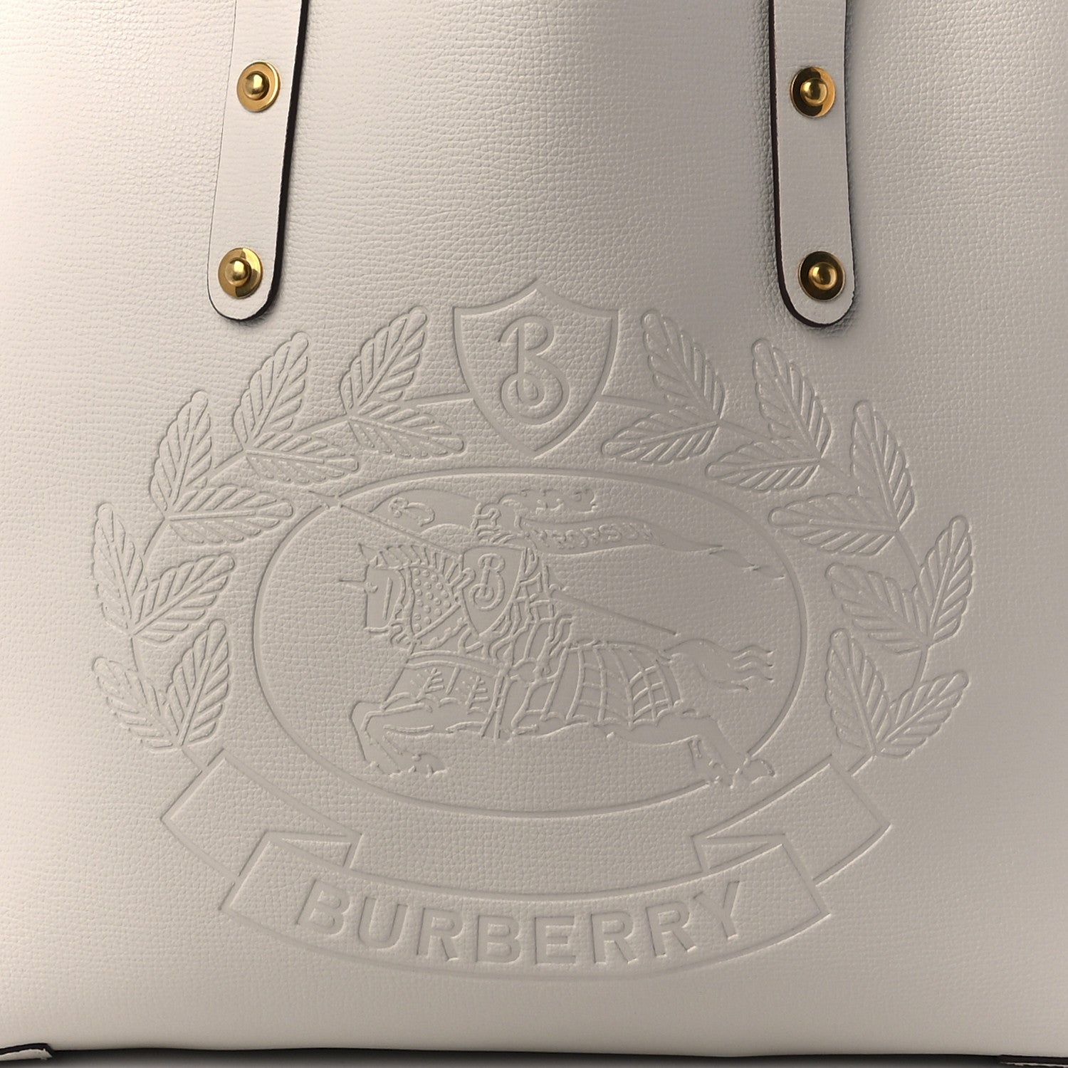 Burberry CREST EMBOSSED Shoulder Bag - Rovelle Bags