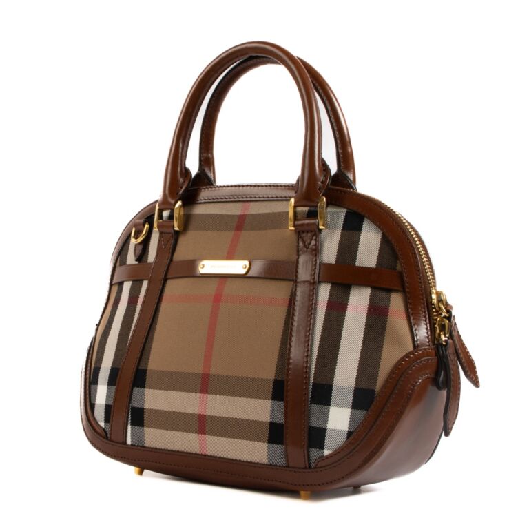 Burberry Check Handbag - Rovelle Bags