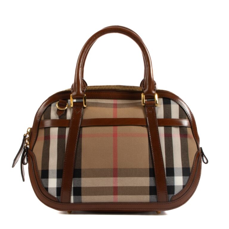 Burberry Check Handbag - Rovelle Bags