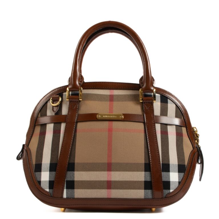 Burberry Check Handbag - Rovelle Bags