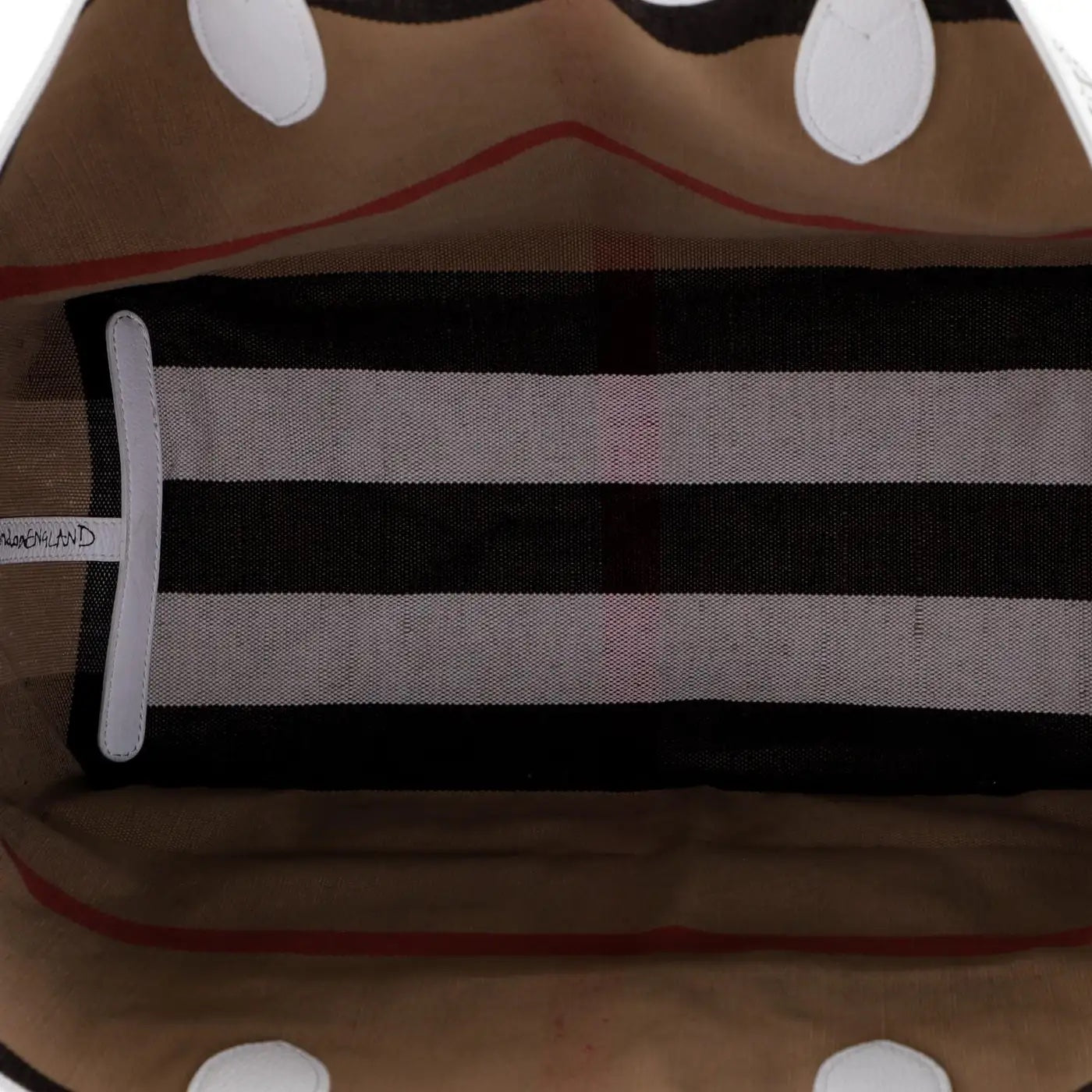 Burberry Check Tote - Rovelle Bags