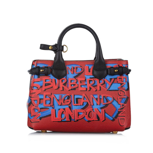 Burberry Graffiti Banner Satchel Bag - Rovelle Bags