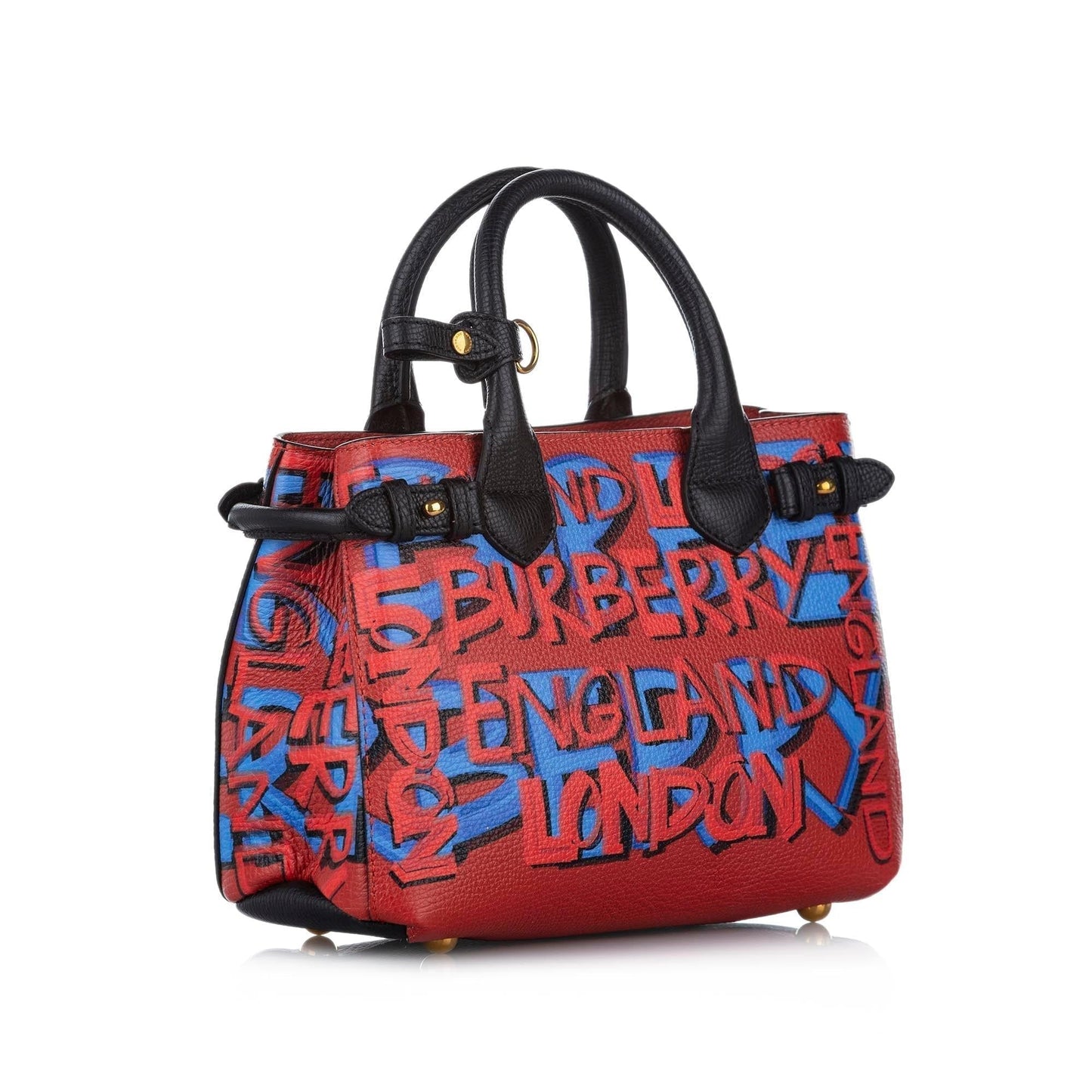 Burberry Graffiti Banner Satchel Bag - Rovelle Bags