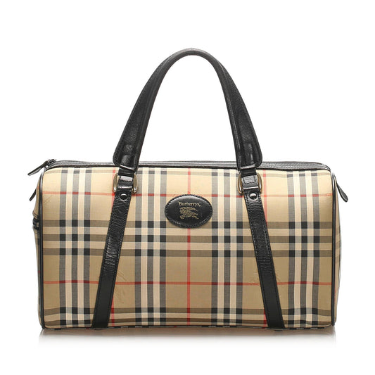 Burberry Check Handbag - Rovelle Bags