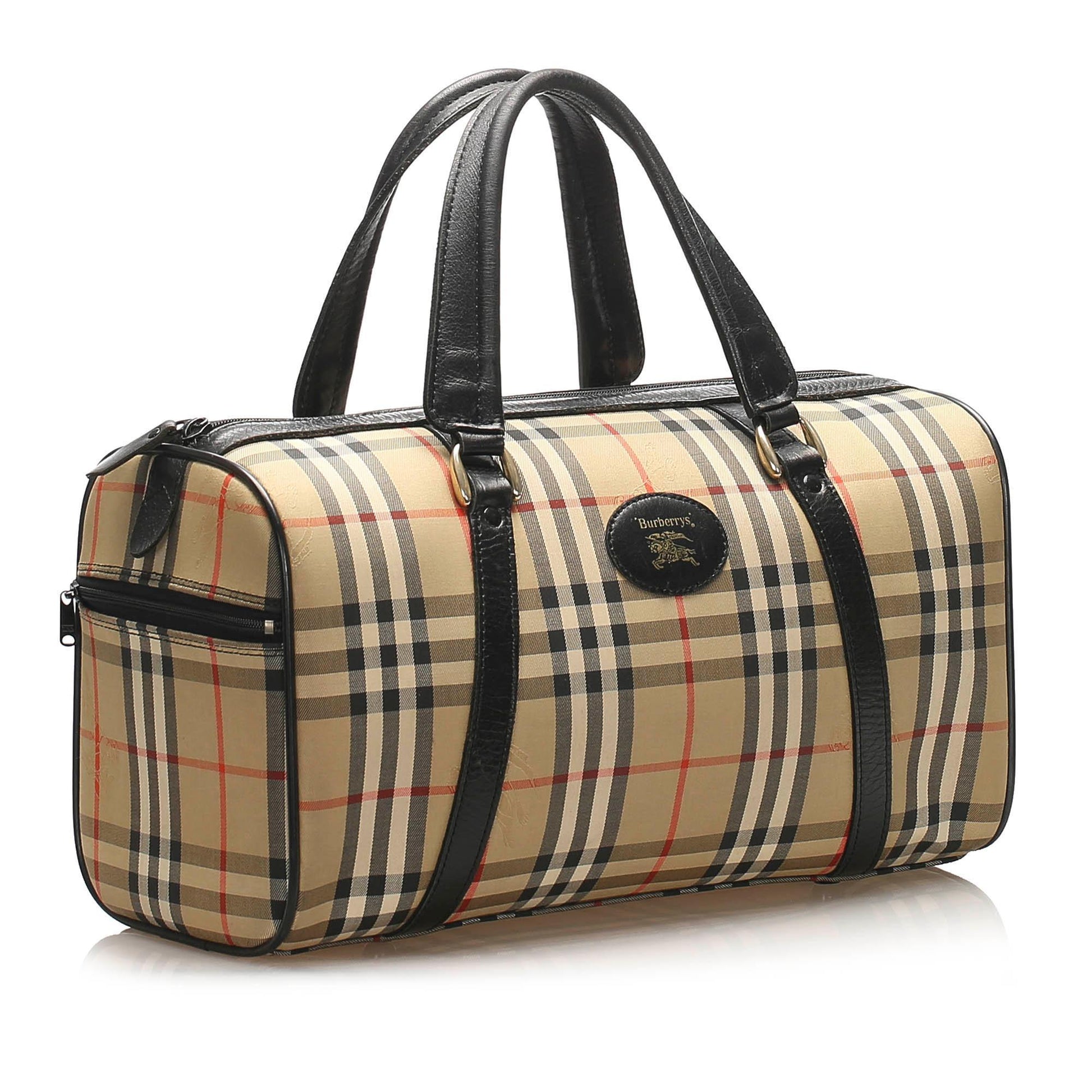 Burberry Check Handbag - Rovelle Bags