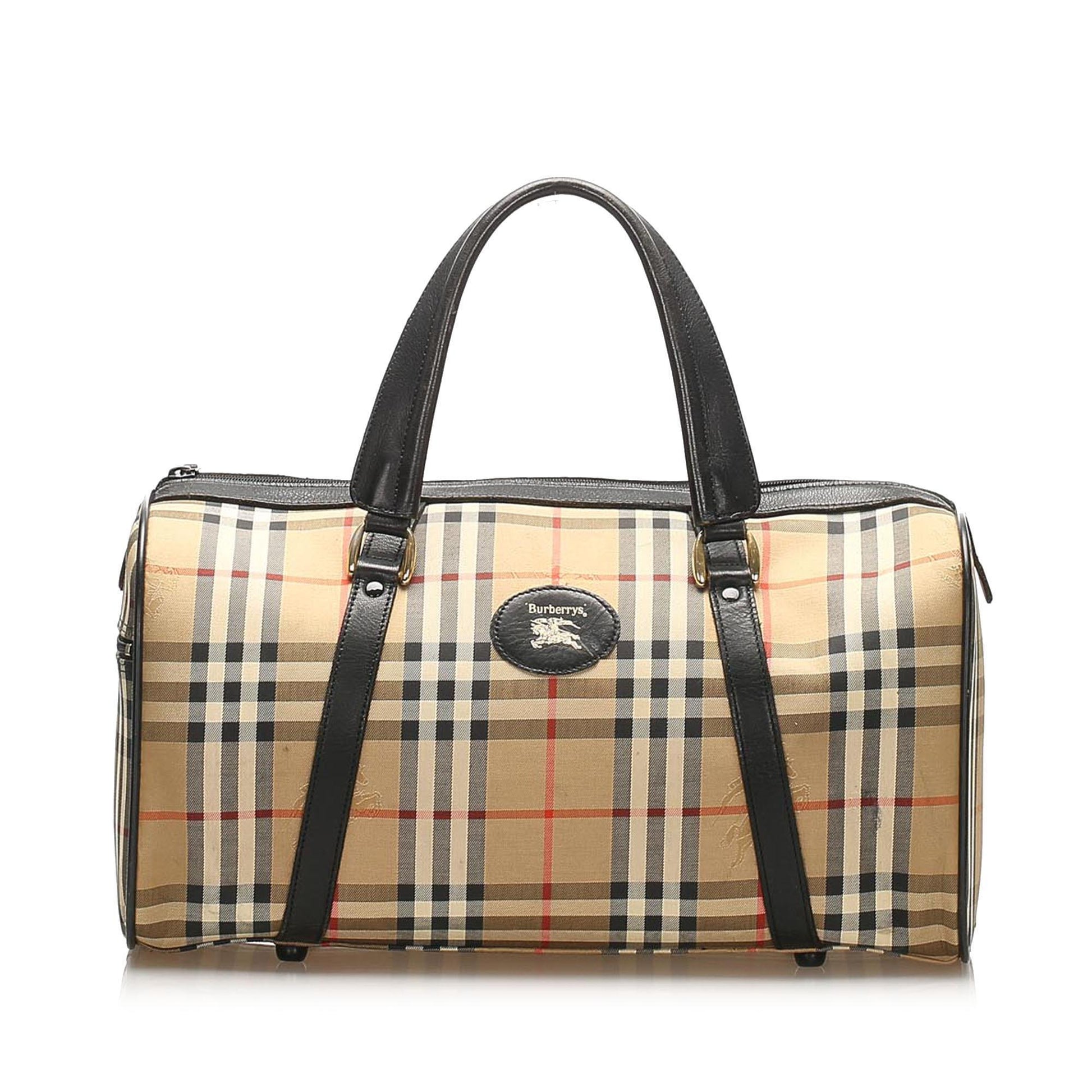 Burberry Check Handbag - Rovelle Bags