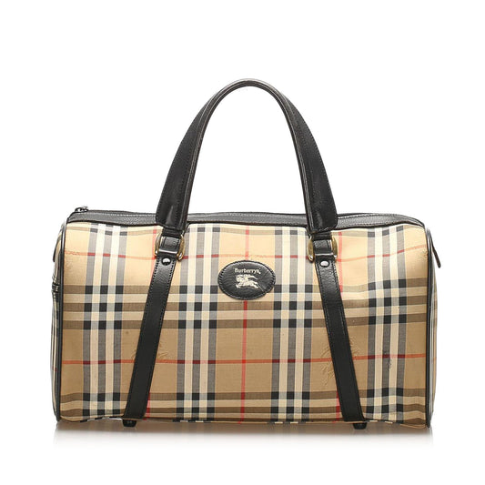 Burberry Check Handbag - Rovelle Bags