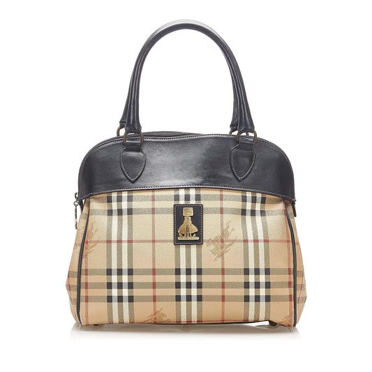 Burberry Check Handbag - Rovelle Bags