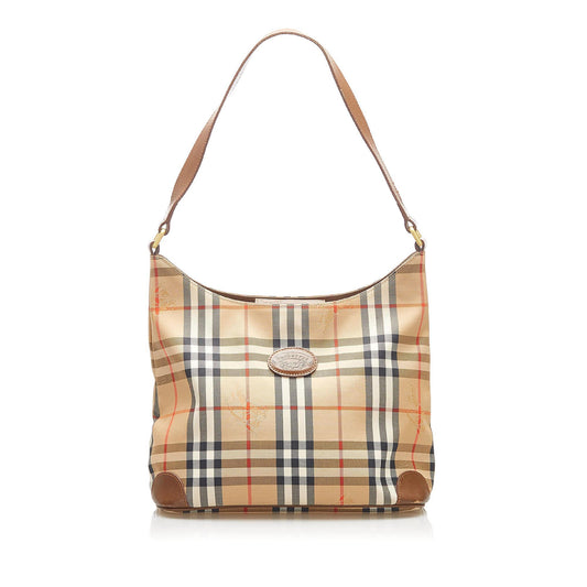 Burberry Haymarket Shoulder Bag - Rovelle Bags