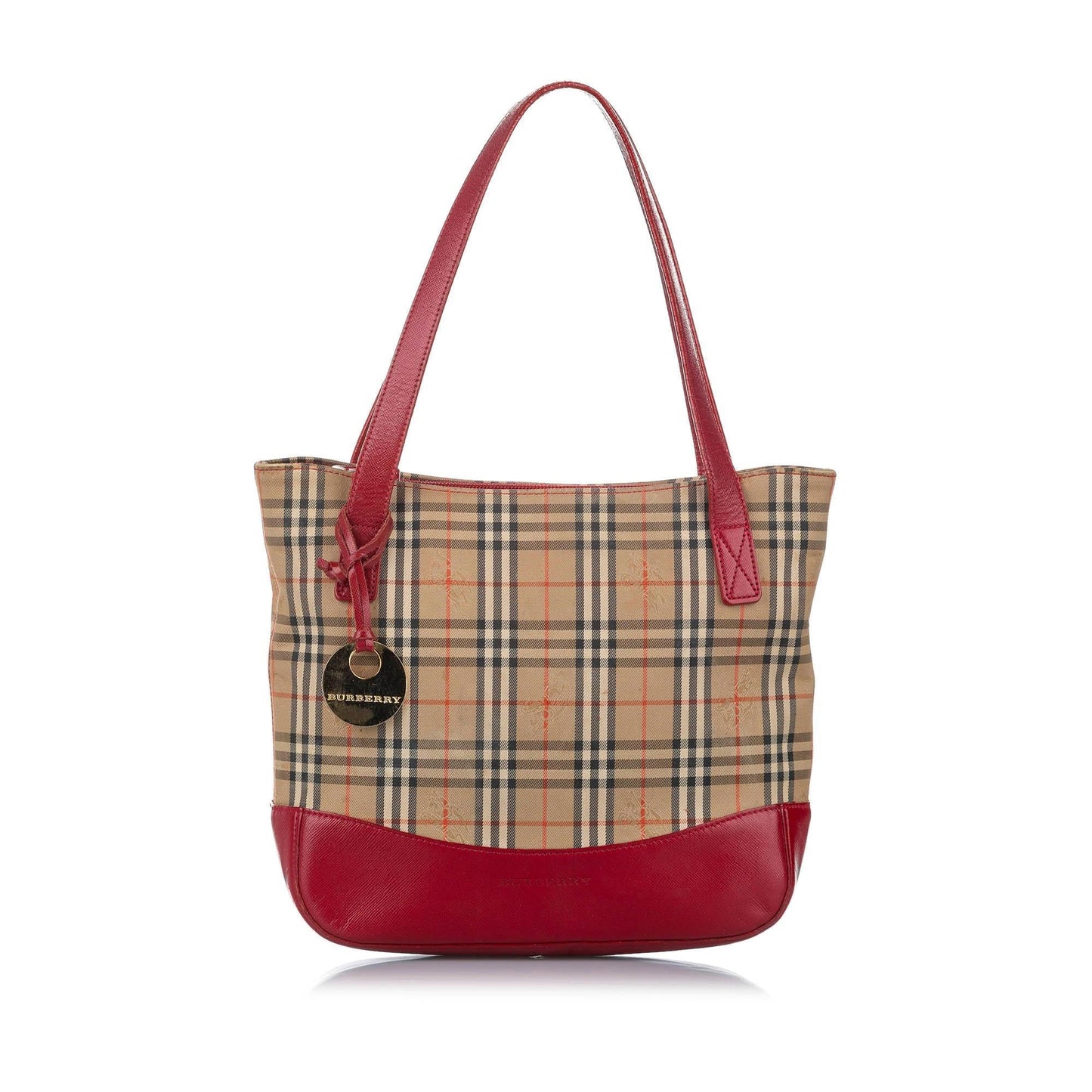 Burberry Haymarket Tote Bag - Rovelle Bags