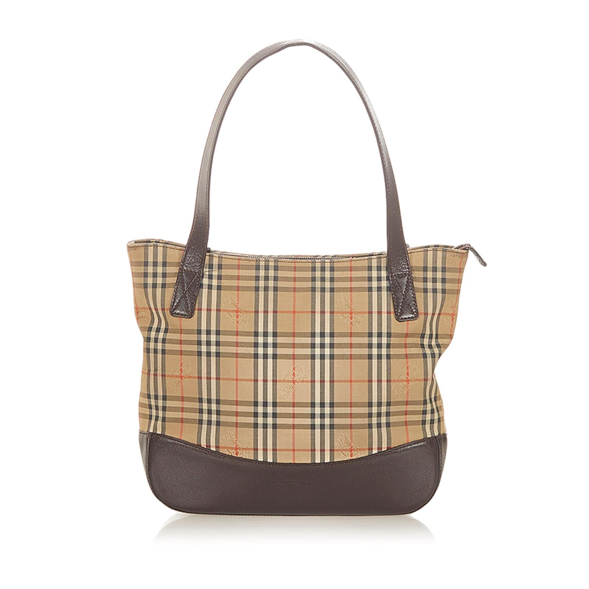 Burberry Check Tote - Rovelle Bags