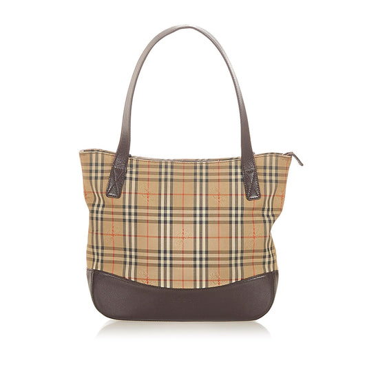 Burberry Check Tote - Rovelle Bags