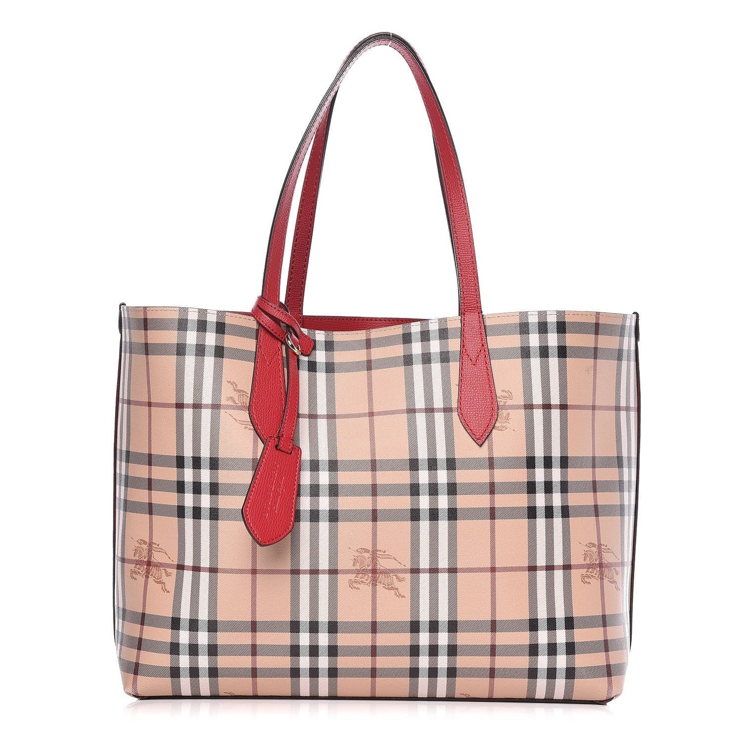 Burberry Haymarket Medium Shoulder Bag - Rovelle Bags