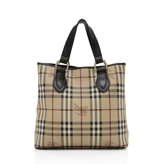 Burberry Check Tote - Rovelle Bags