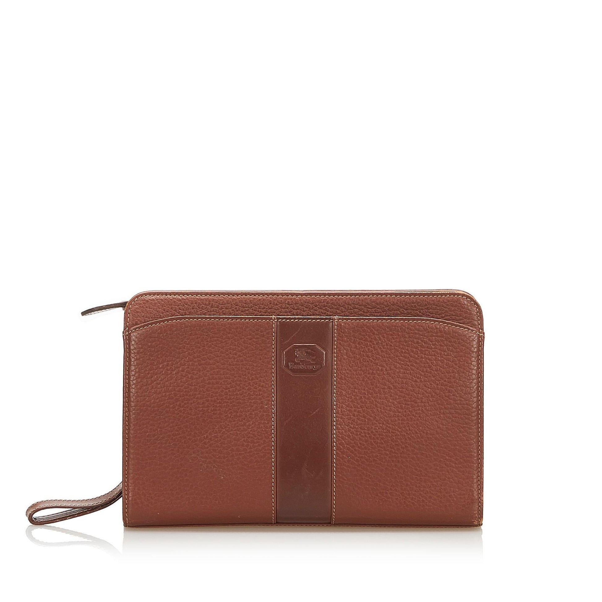 Burberry Check Clutch - Rovelle Bags