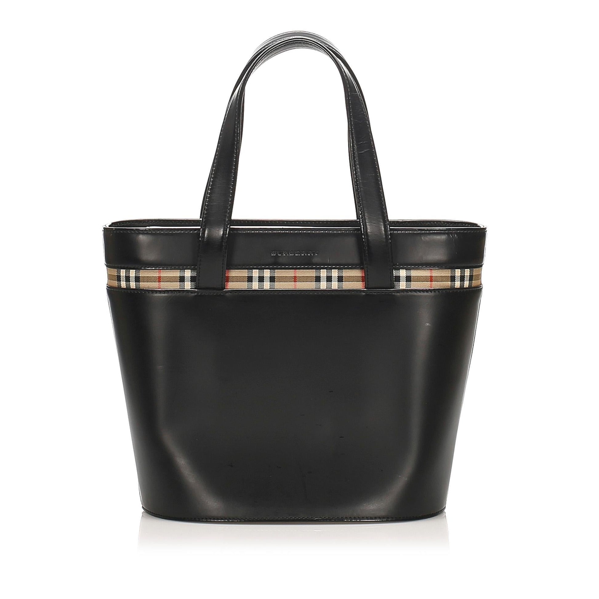 Burberry Check Handbag - Rovelle Bags
