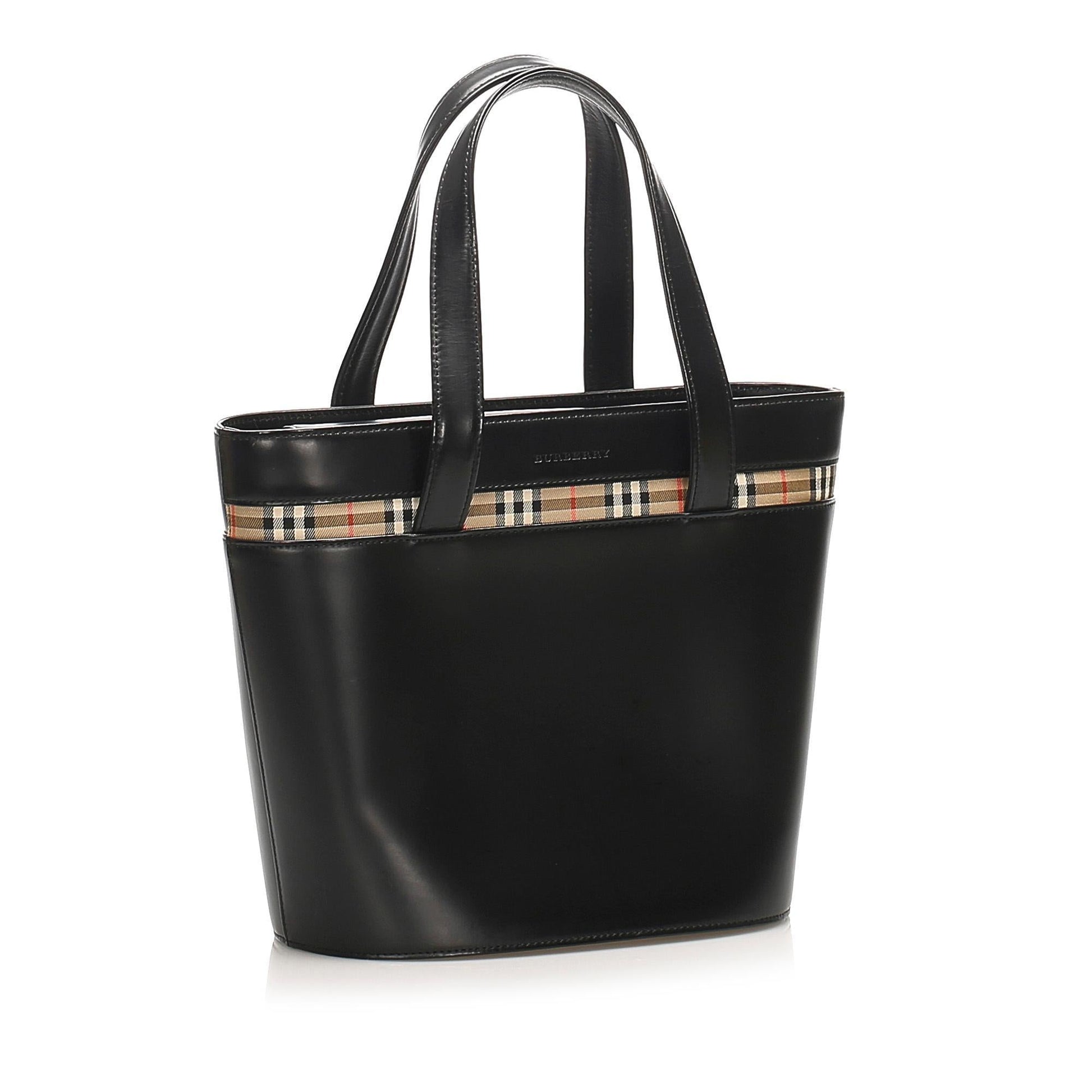 Burberry Check Handbag - Rovelle Bags