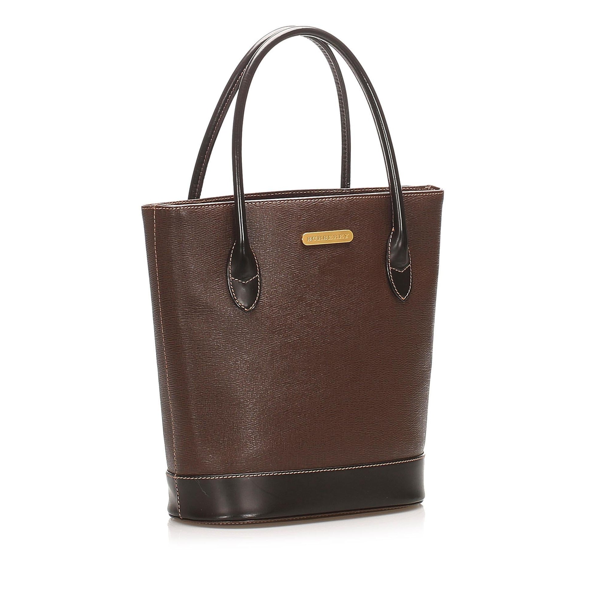 Burberry Check Handbag - Rovelle Bags
