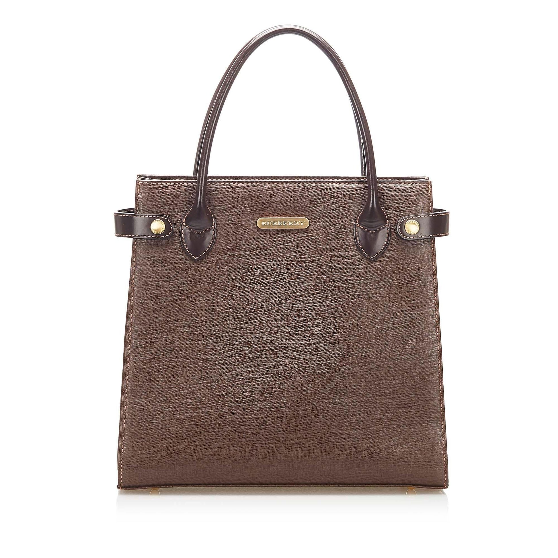 Burberry Check Handbag - Rovelle Bags