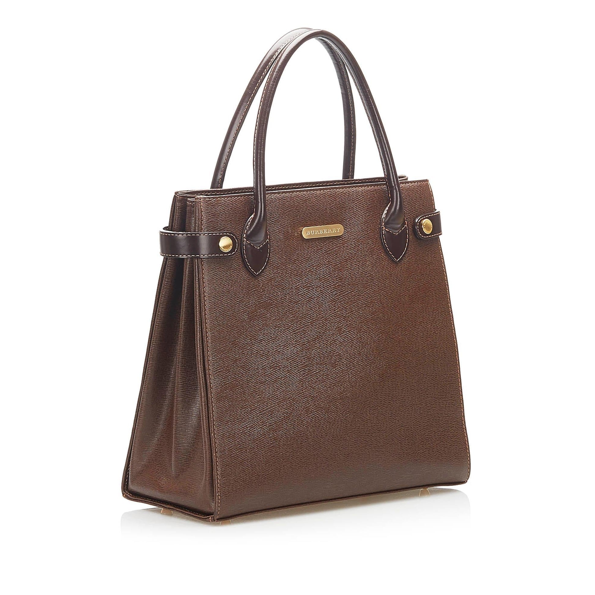Burberry Check Handbag - Rovelle Bags