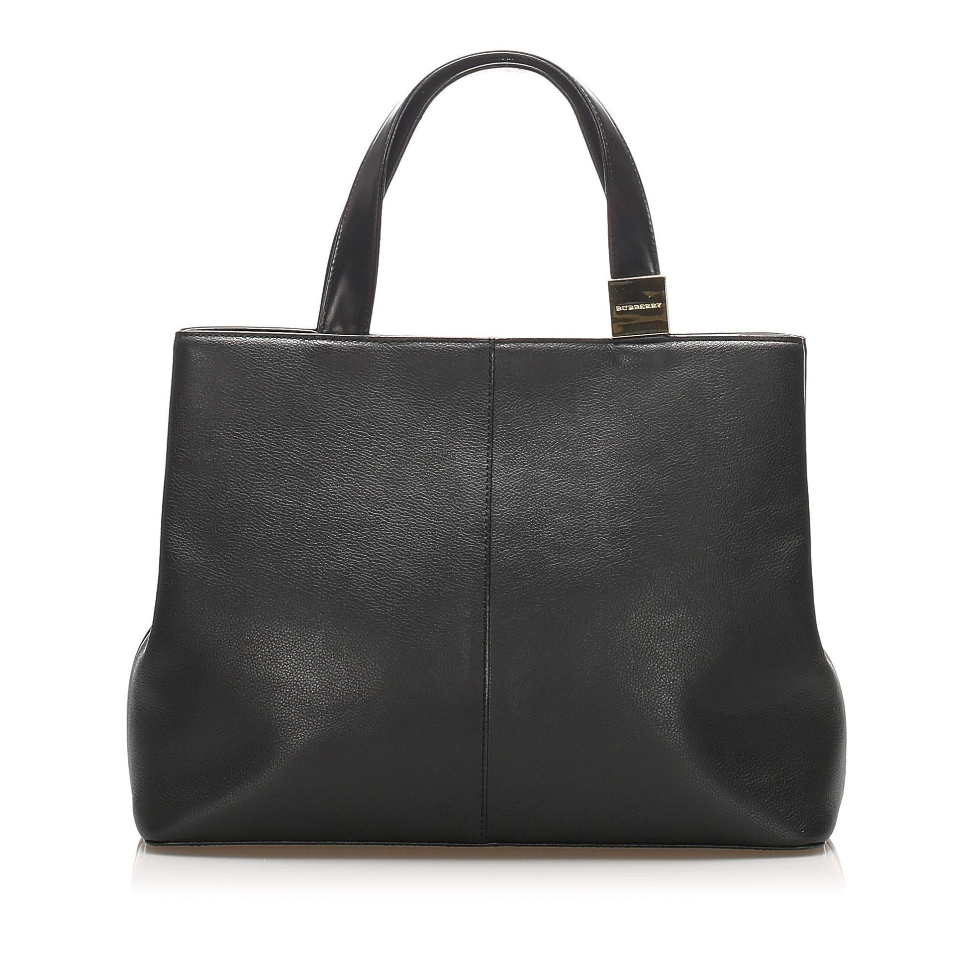 Burberry Check Tote - Rovelle Bags