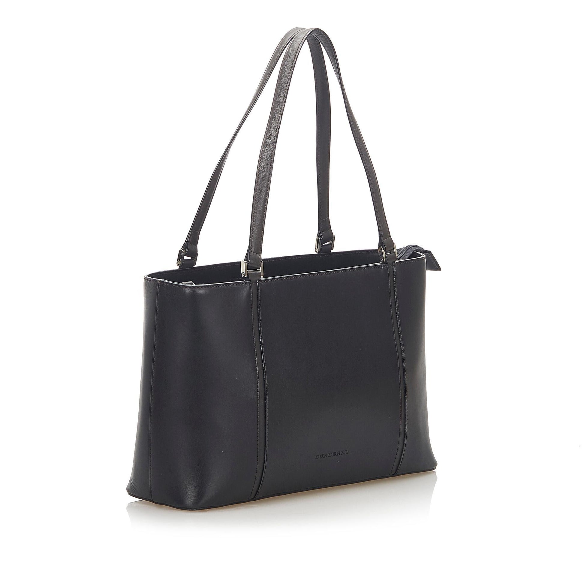 Burberry Check Tote - Rovelle Bags