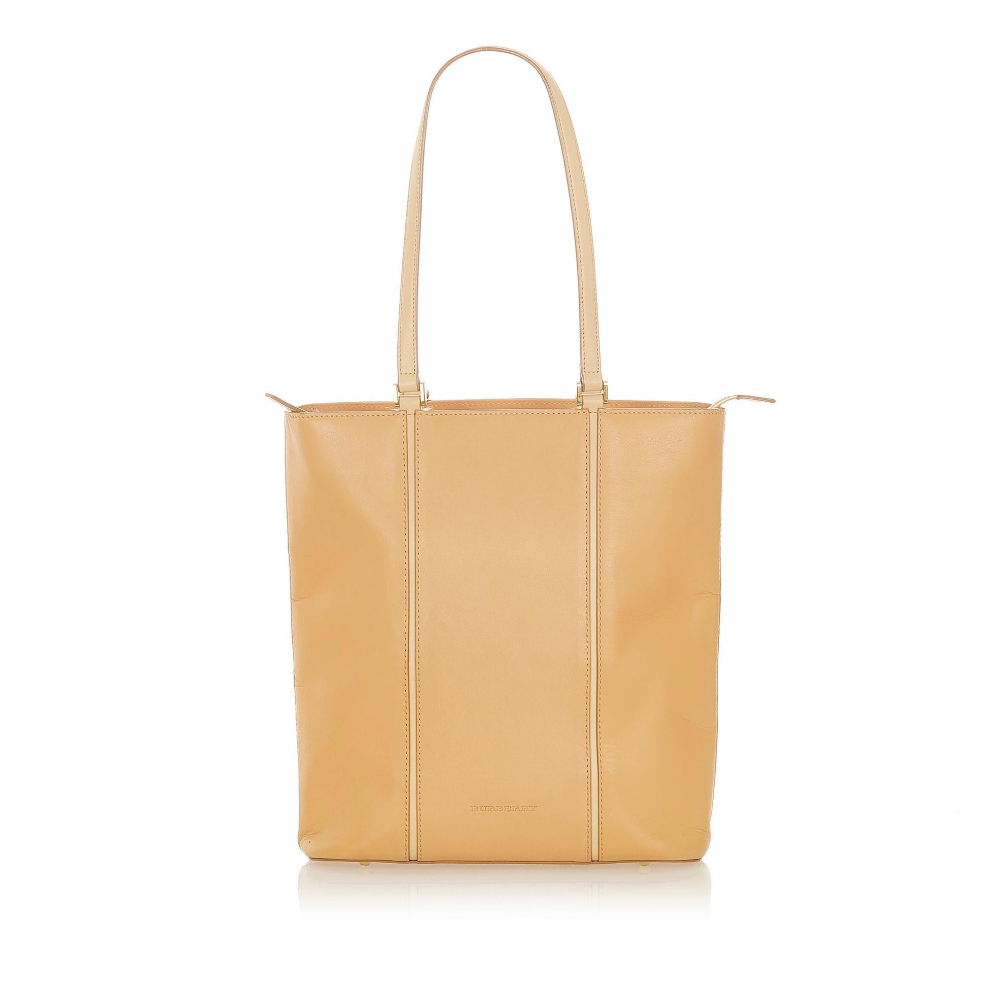 Burberry Check Tote - Rovelle Bags