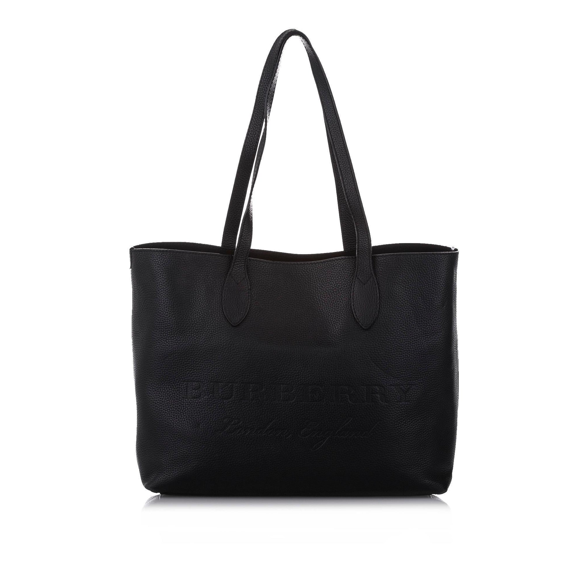 Burberry Check Tote - Rovelle Bags