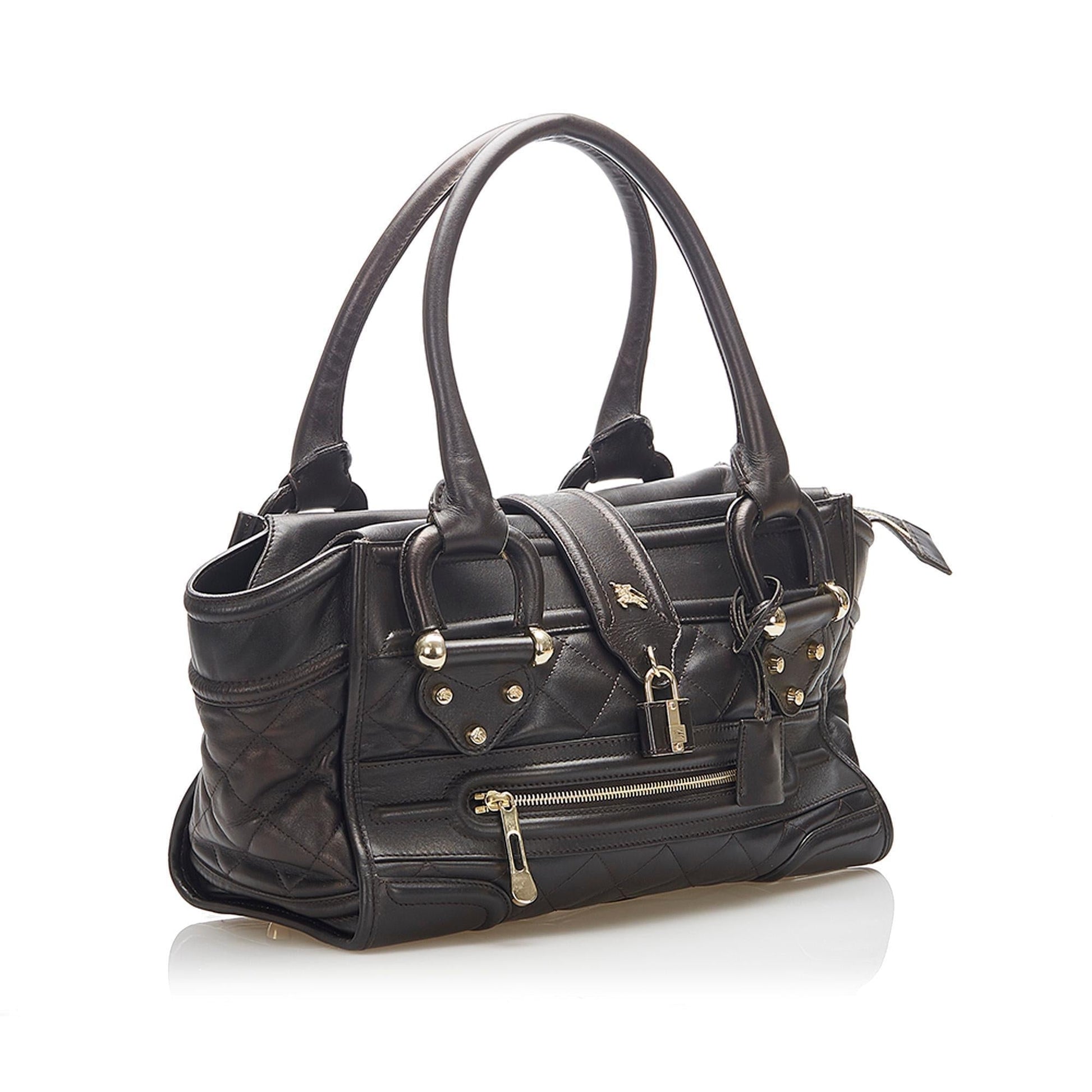 Burberry Check Handbag - Rovelle Bags