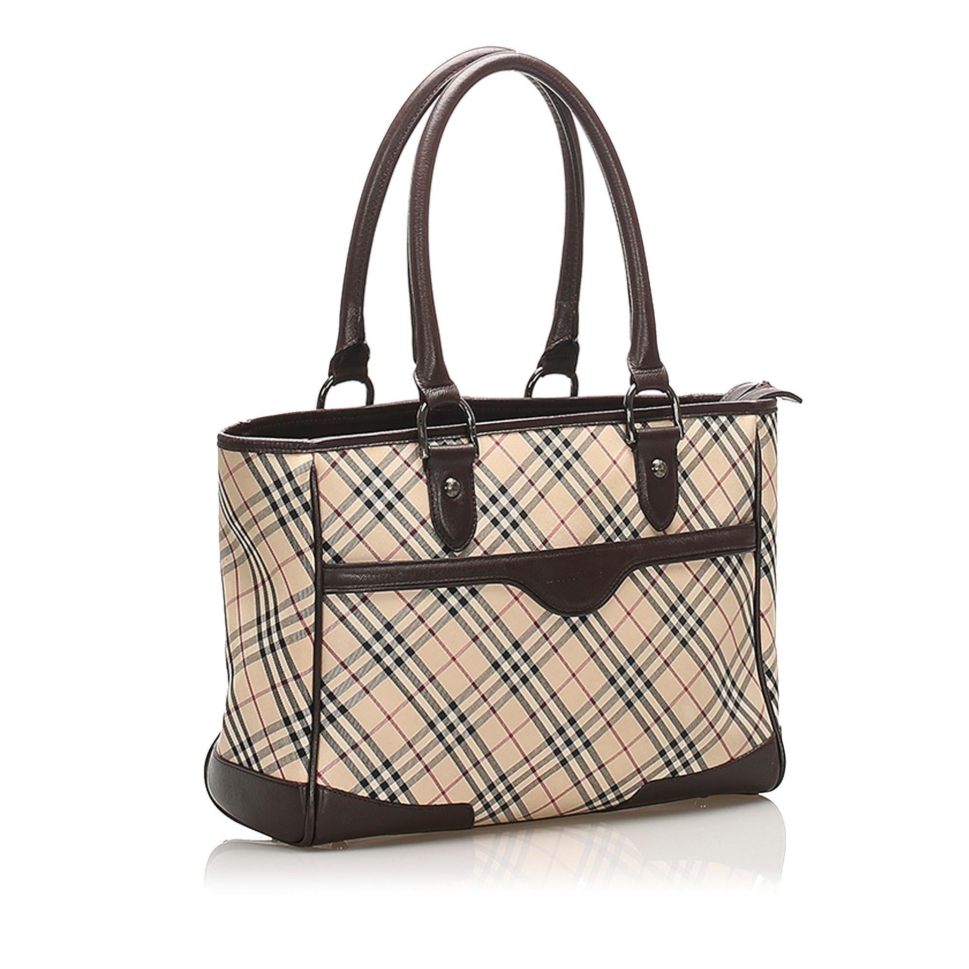 Burberry Check Handbag - Rovelle Bags