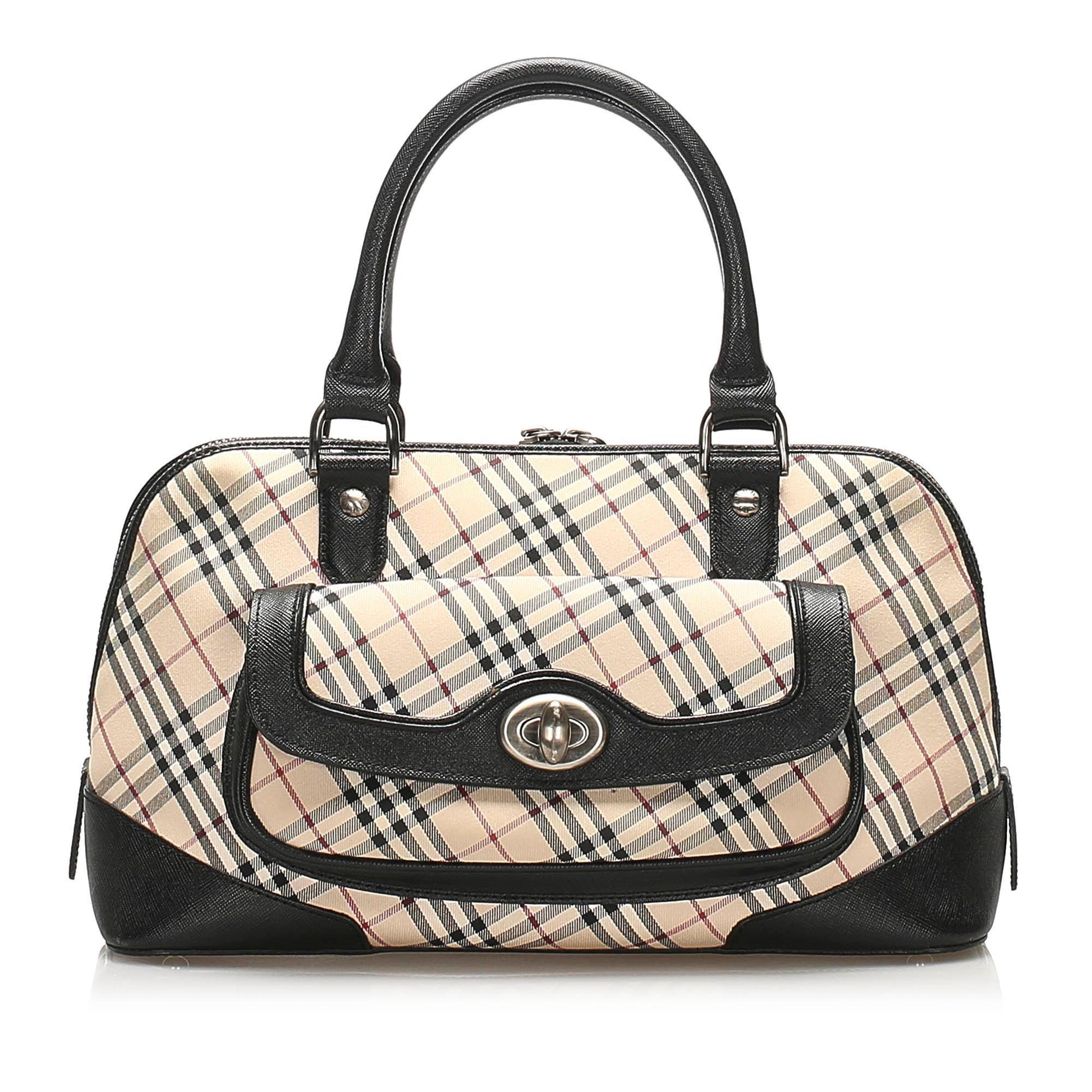 Burberry Check Handbag - Rovelle Bags