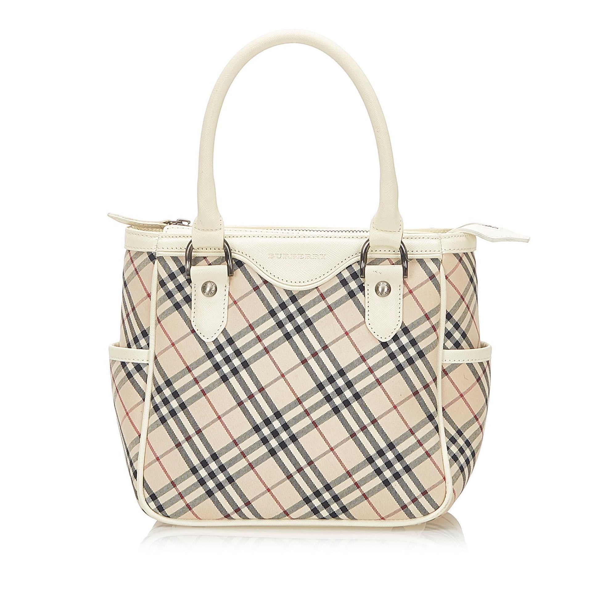 Burberry Check Handbag - Rovelle Bags