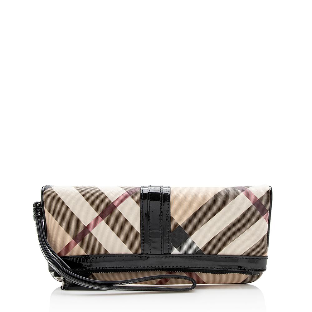 Burberry Nova Foldover Clutch Bag - Rovelle Bags