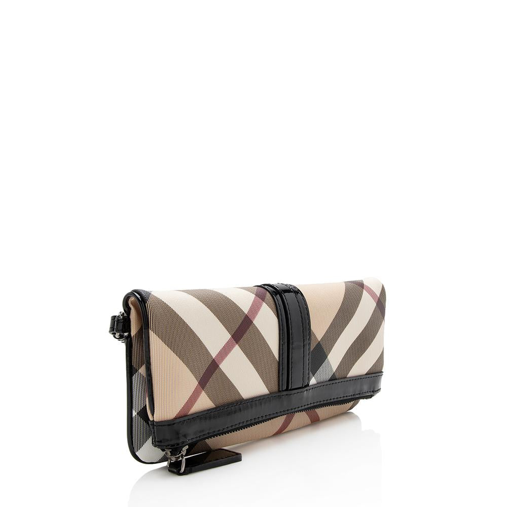 Burberry Nova Foldover Clutch Bag - Rovelle Bags