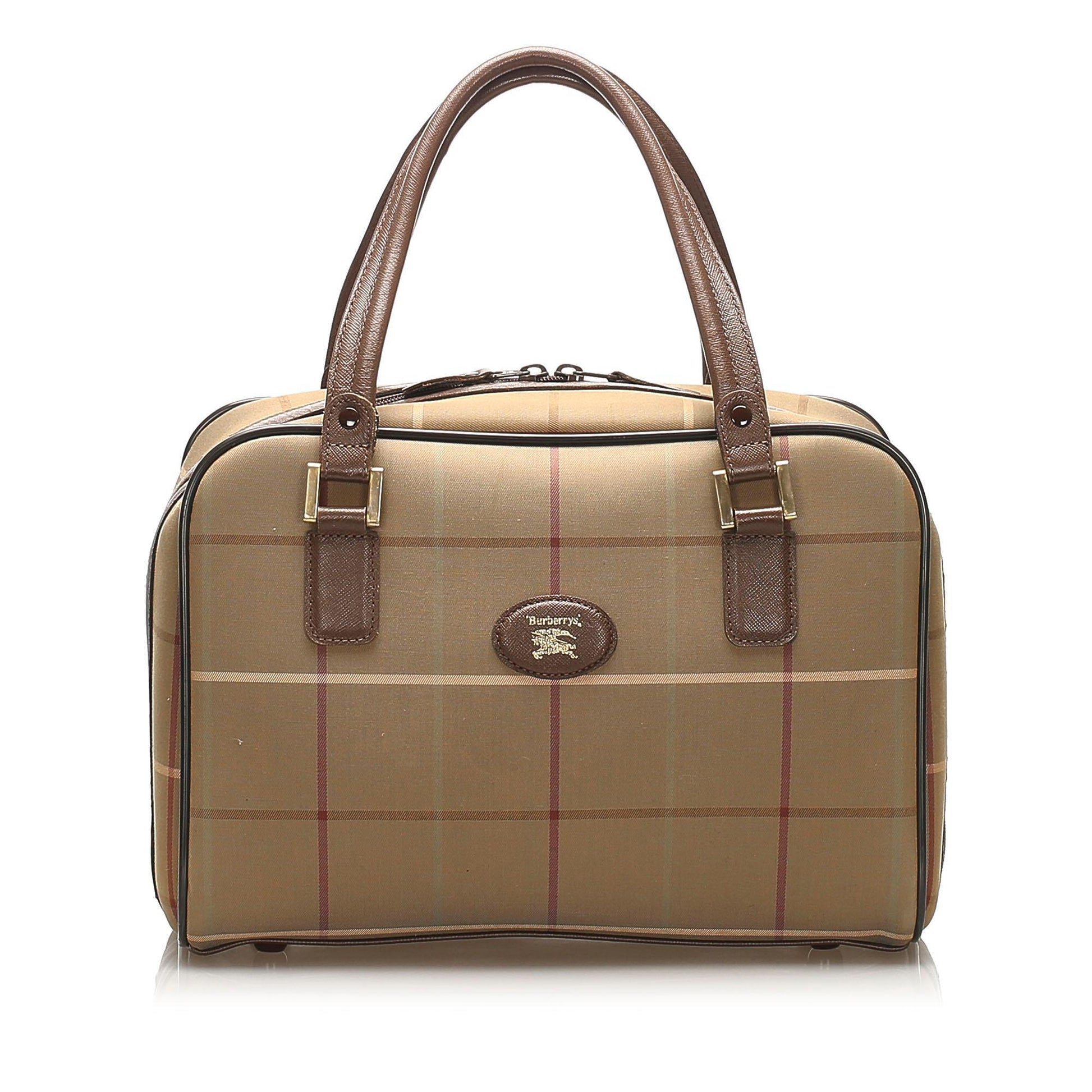Burberry Check Handbag - Rovelle Bags