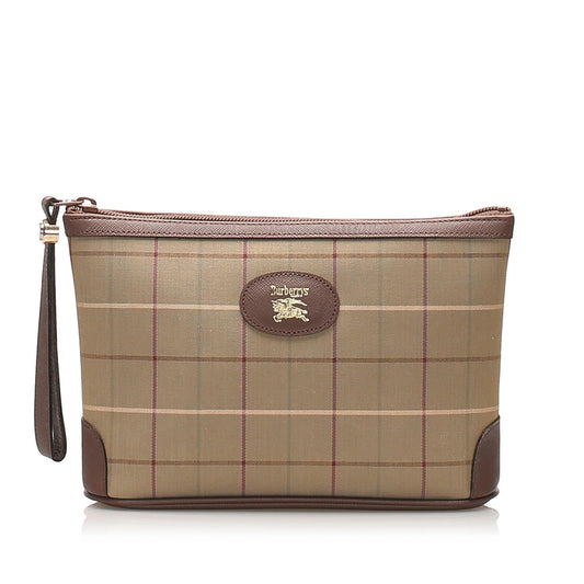 Burberry Check Clutch - Rovelle Bags