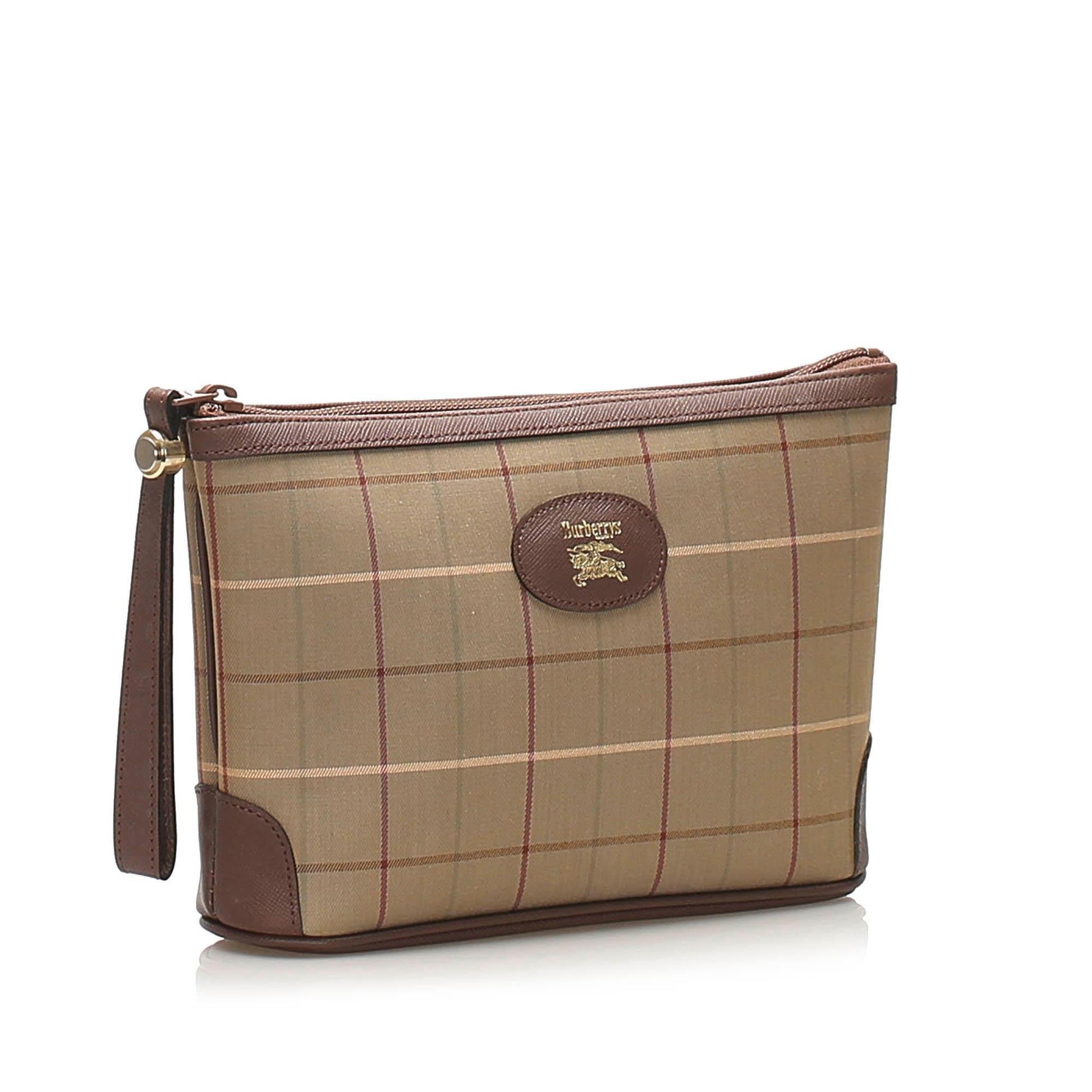 Burberry Check Clutch - Rovelle Bags