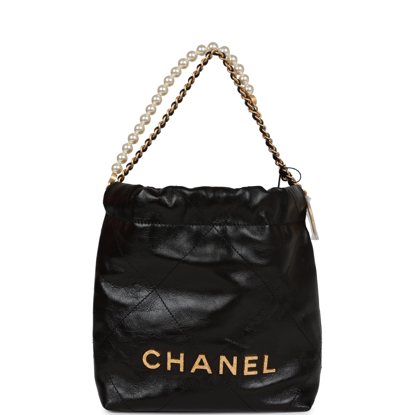 Chanel Lambskin Black Shoulder Bag