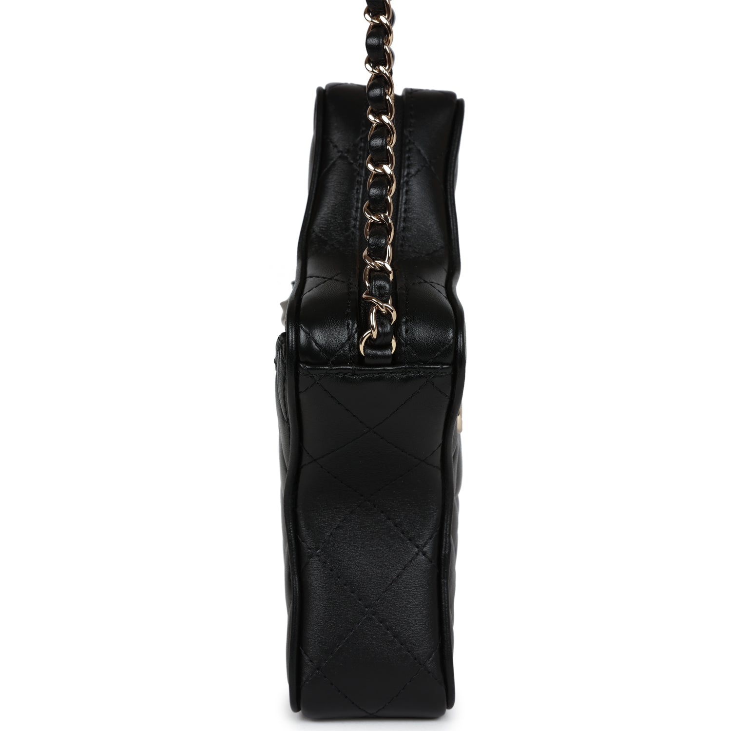 Chanel Star Black Lambskin Handbag - Rovelle Bags