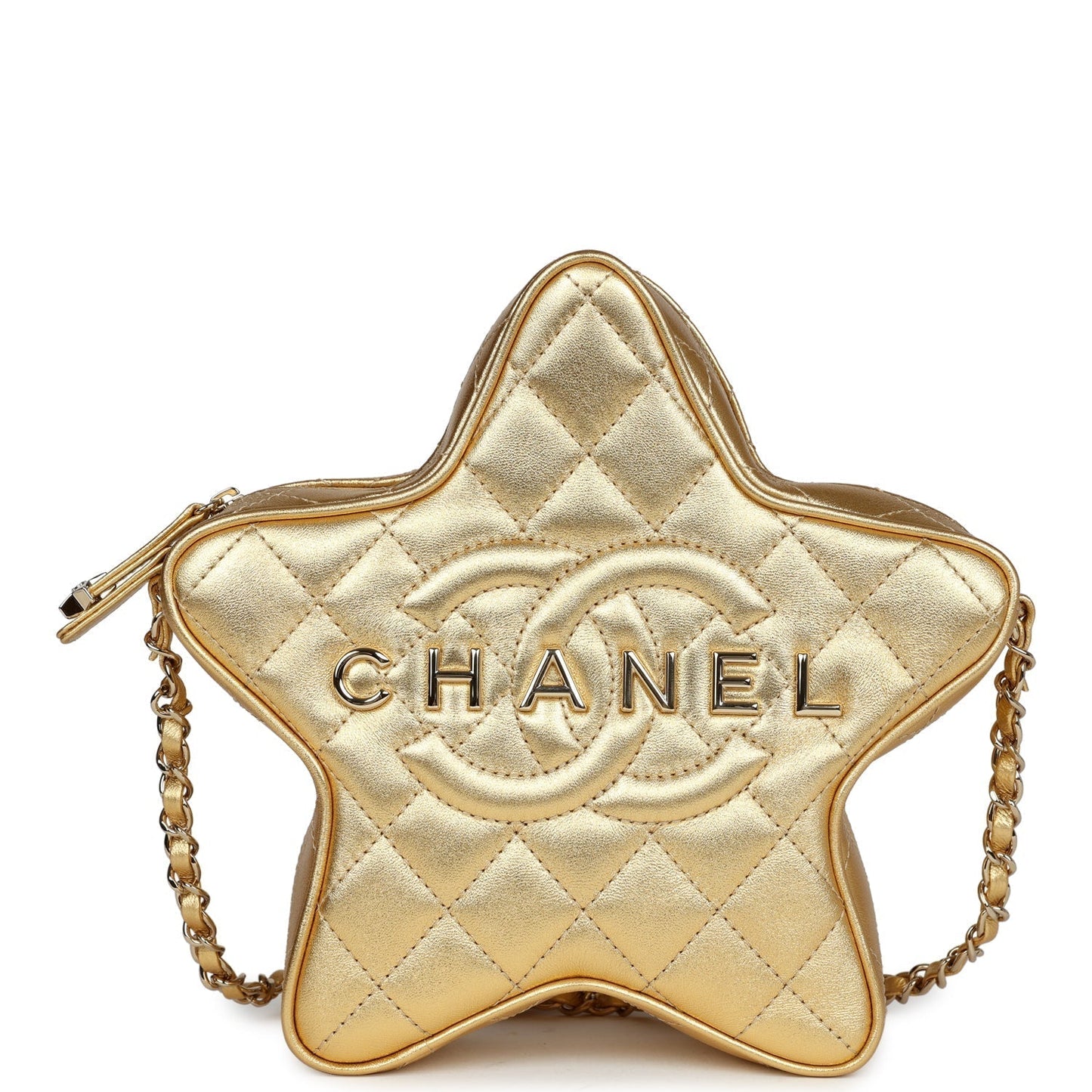 Chanel Star Metallic Gold Handbag - Rovelle Bags