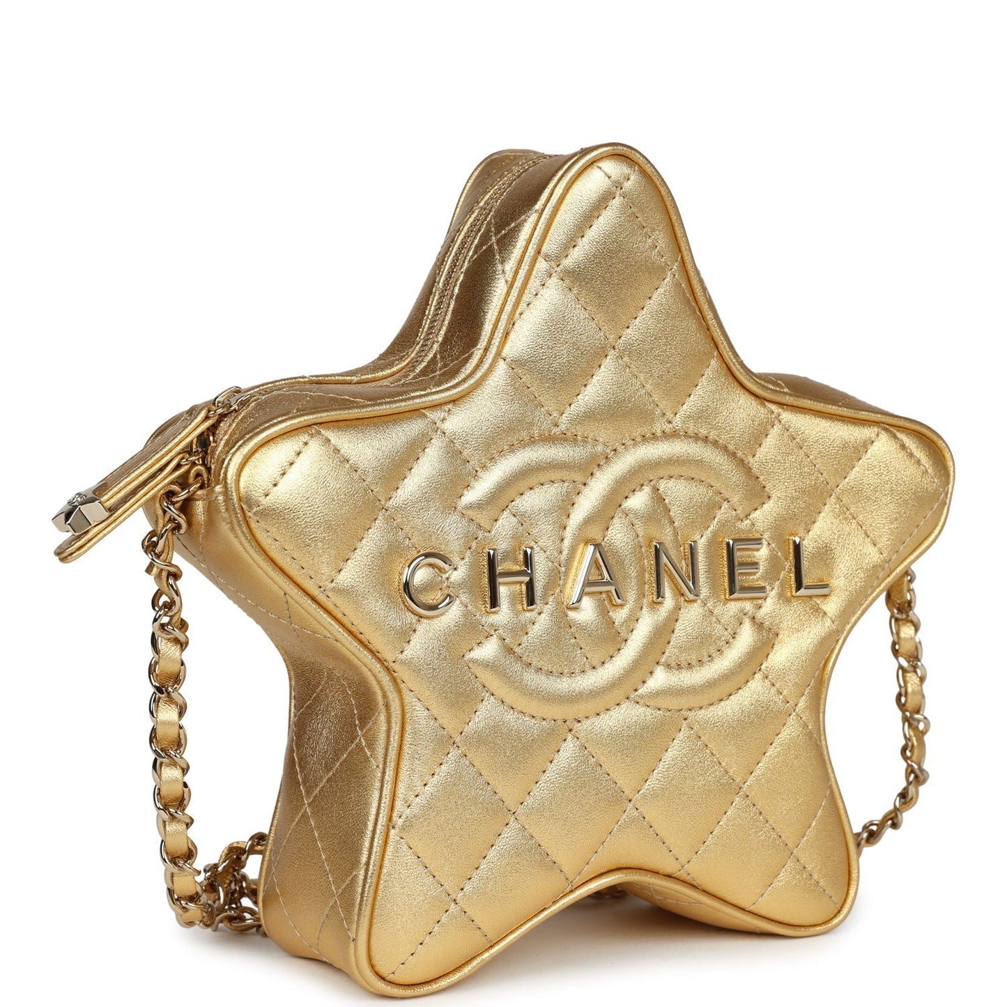 Chanel Star Metallic Gold Handbag - Rovelle Bags