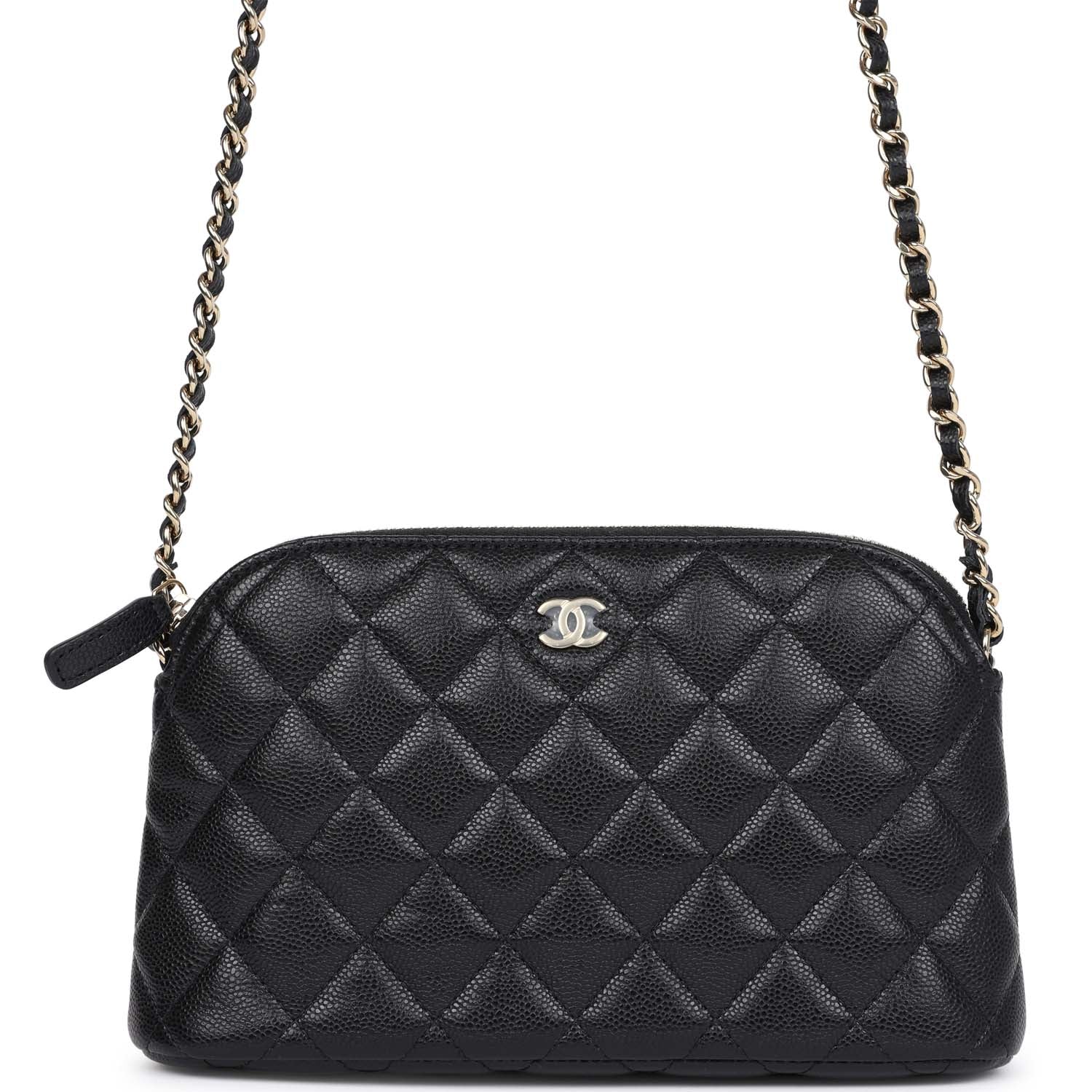 Chanel with Chain Black Crossbody Bag - Rovelle Bags