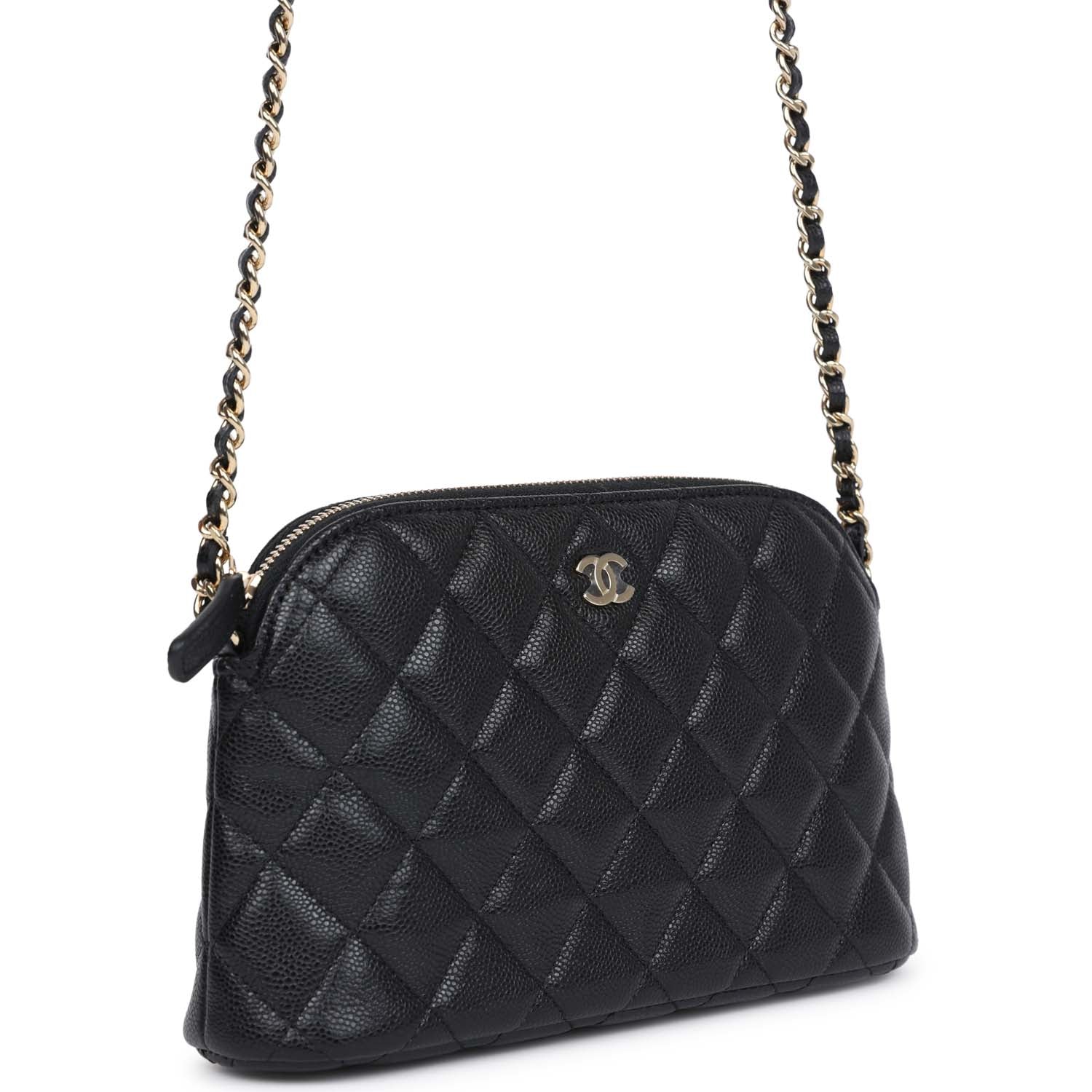 Chanel with Chain Black Crossbody Bag - Rovelle Bags