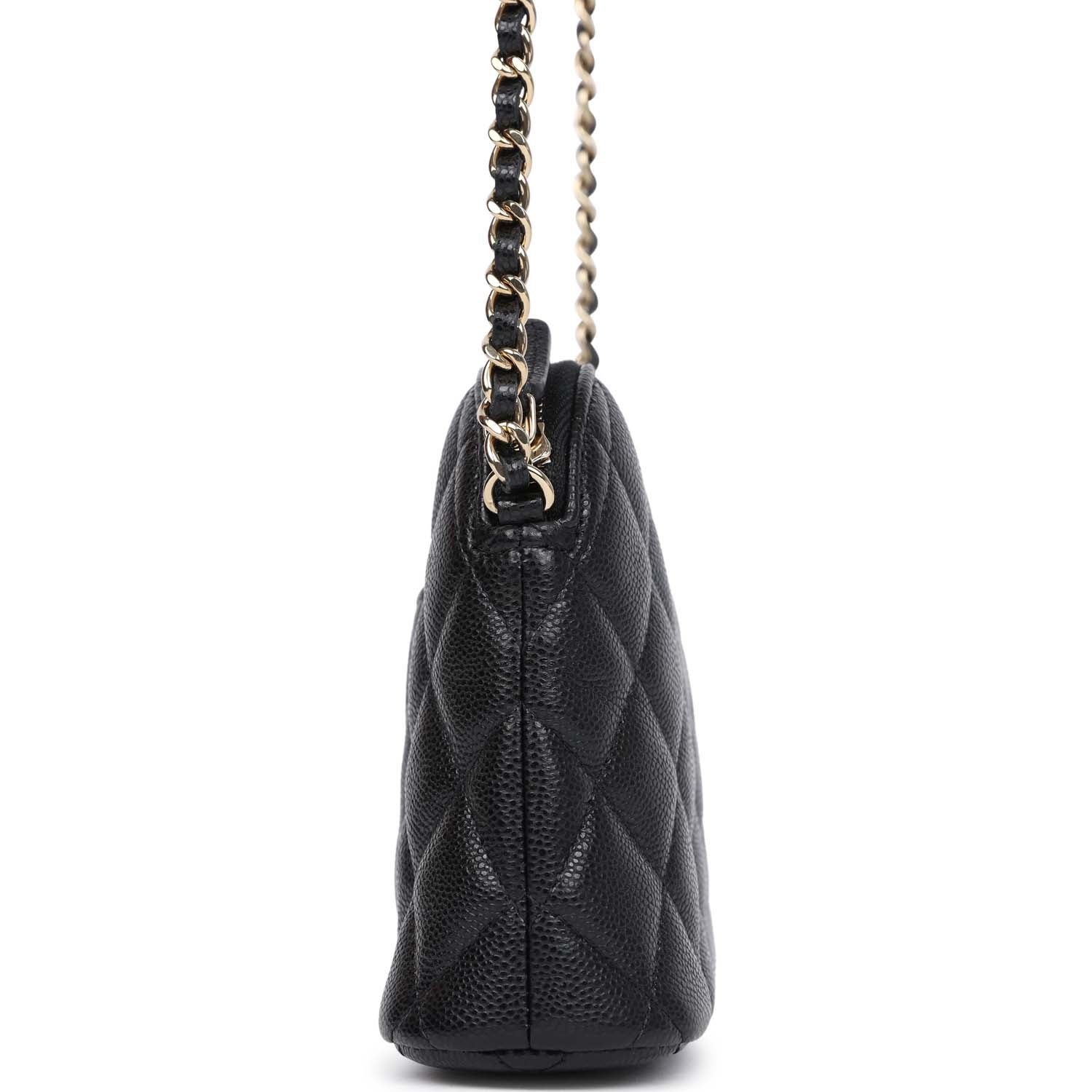 Chanel with Chain Black Crossbody Bag - Rovelle Bags