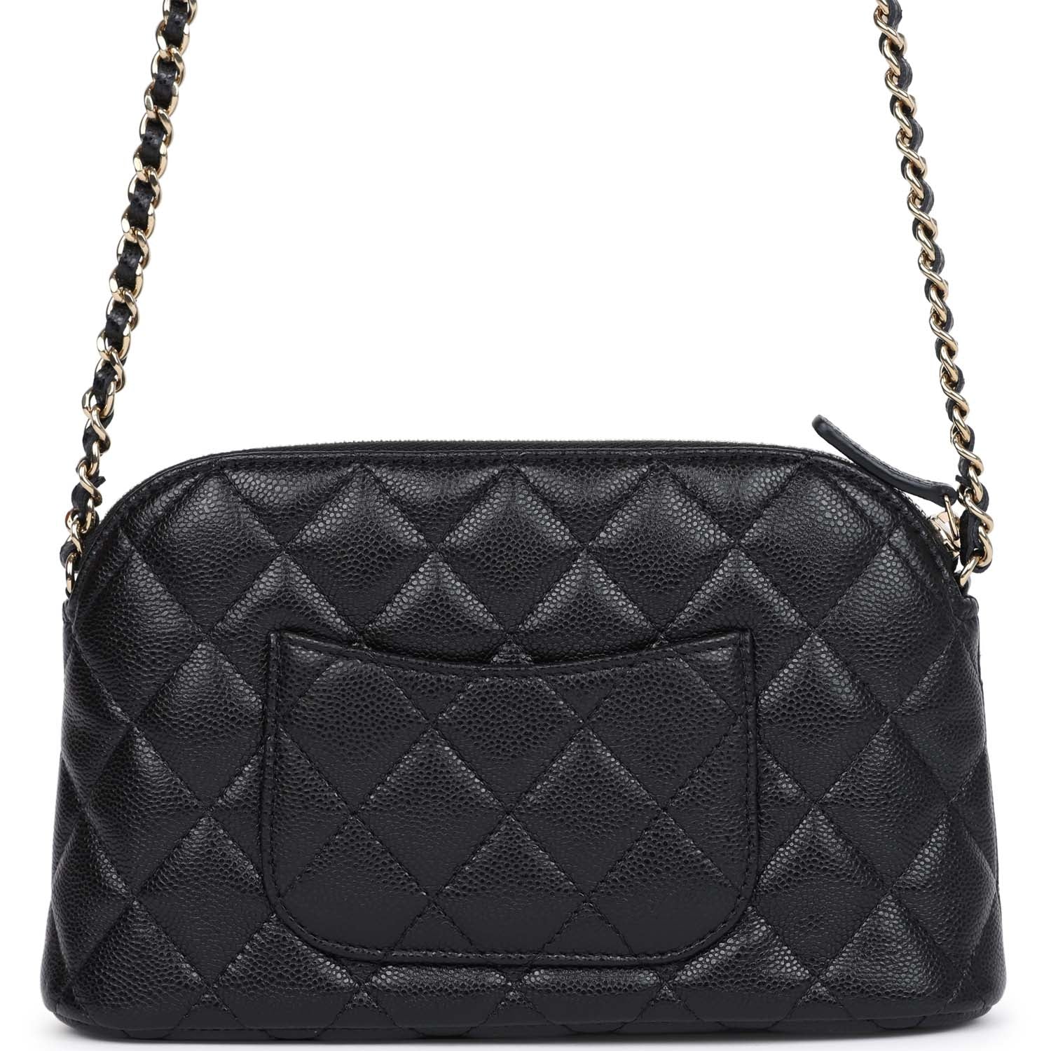 Chanel with Chain Black Crossbody Bag - Rovelle Bags