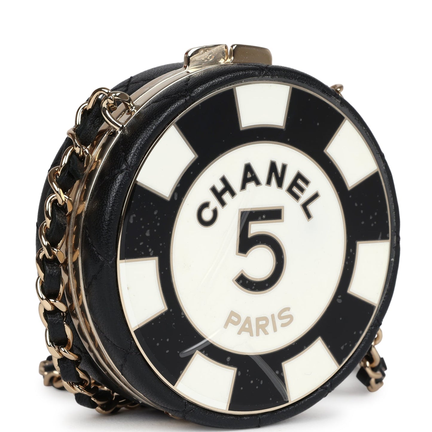 Chanel Poker Chip Minaudiere Clutch Bag - Rovelle Bags