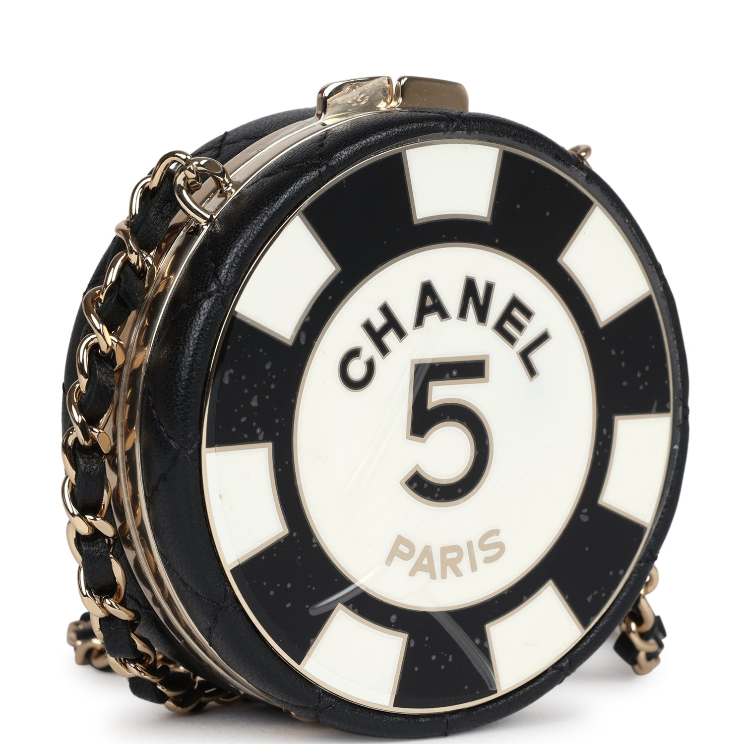 Chanel Poker Chip Minaudiere Clutch Bag - Rovelle Bags